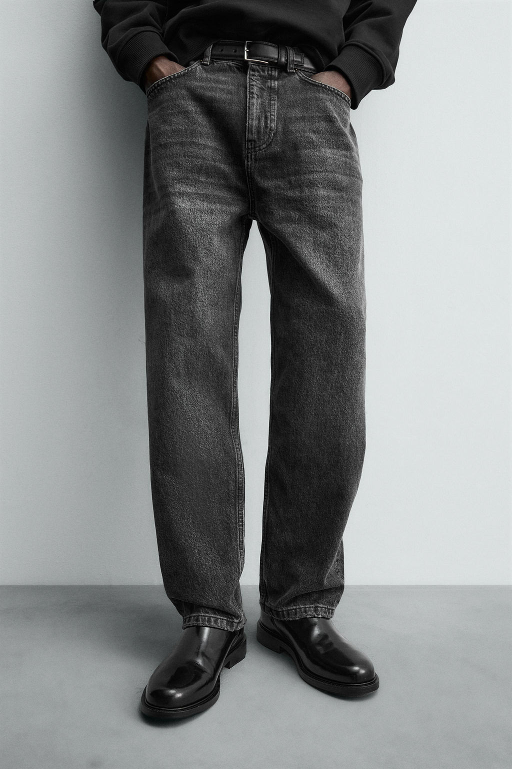 STRAIGHT ANKLE FIT JEANS - Zara фото 5