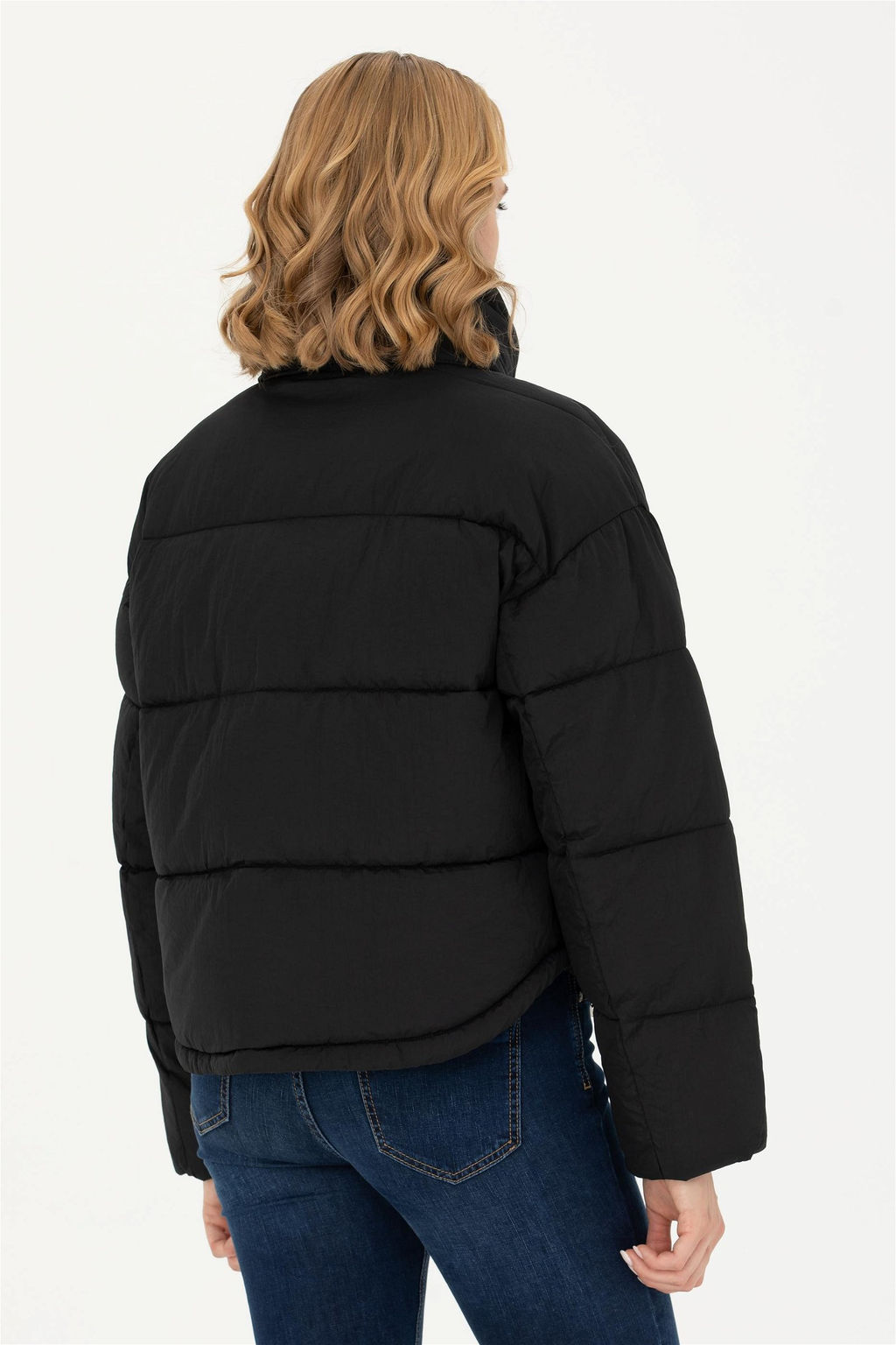 U. S. Polo Assn Женское черное пальто - U.s. polo assn фото 5