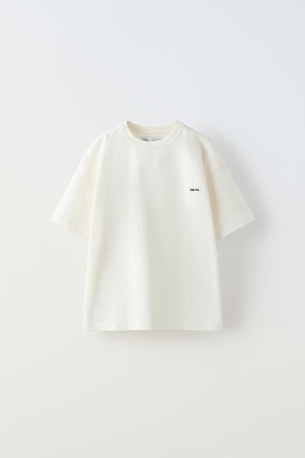 HEAVY WEIGHT ISLEMELI T-SHIRT - Zara фото 2
