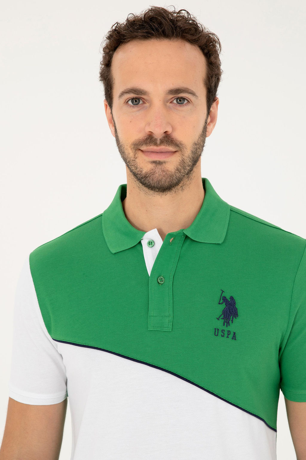 U. S. Polo Assn / Мужская зеленая футболка - U.s. polo assn фото 9