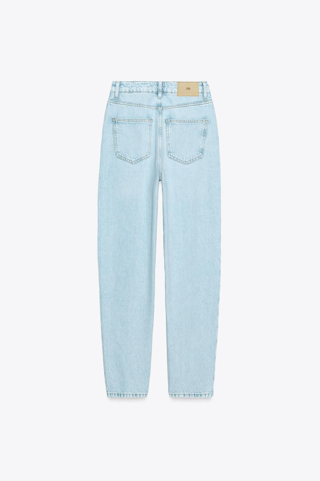 Z1975 HIGH-WAIST MOM FIT JEANS - Zara фото 8