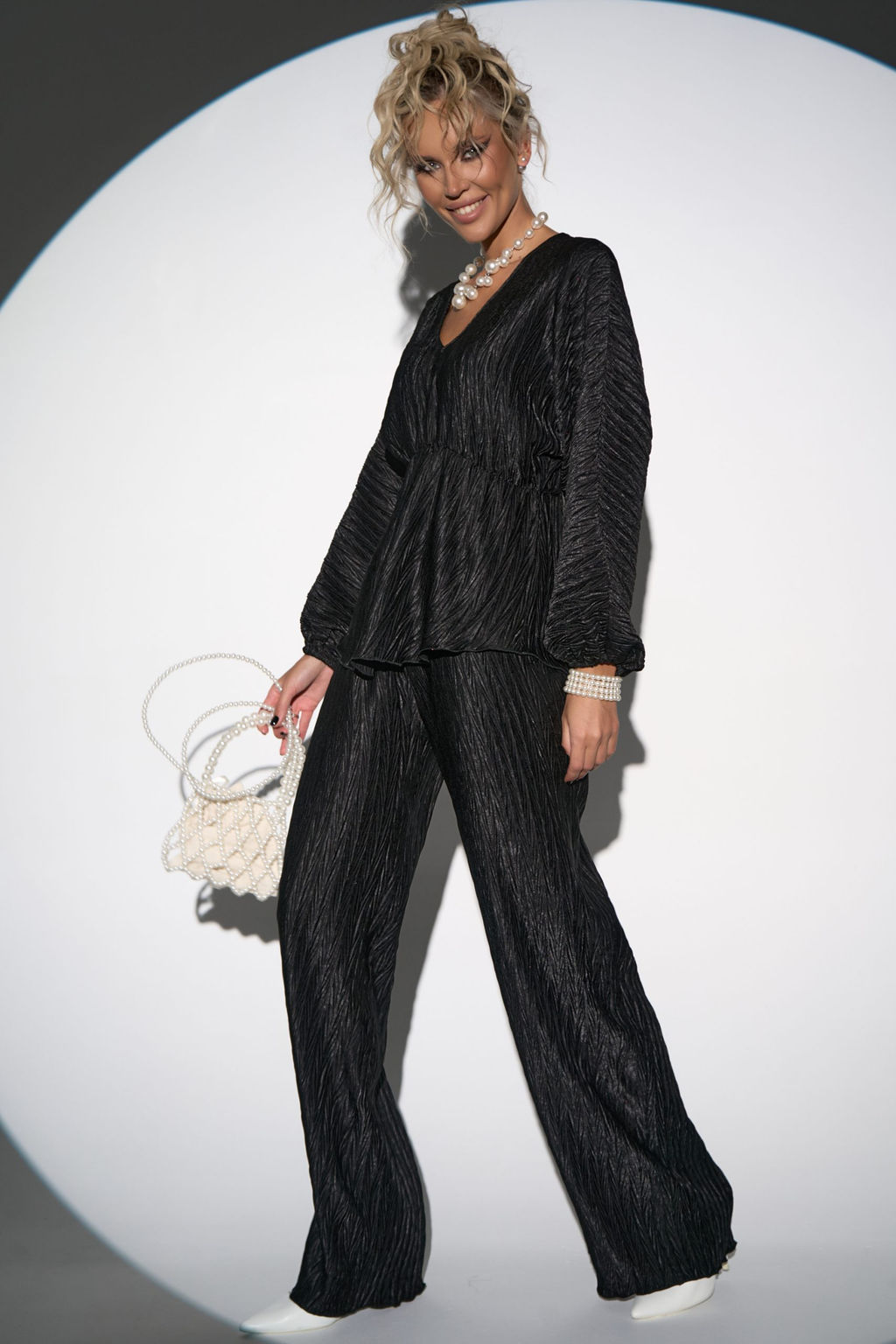 Блузон Маклен (чёрный) - Эльза фото 21