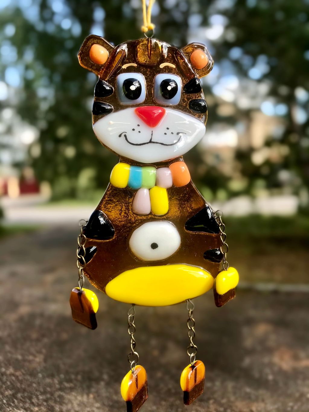 Сувенир Тигр в шарфике - Стрекоза фото 2