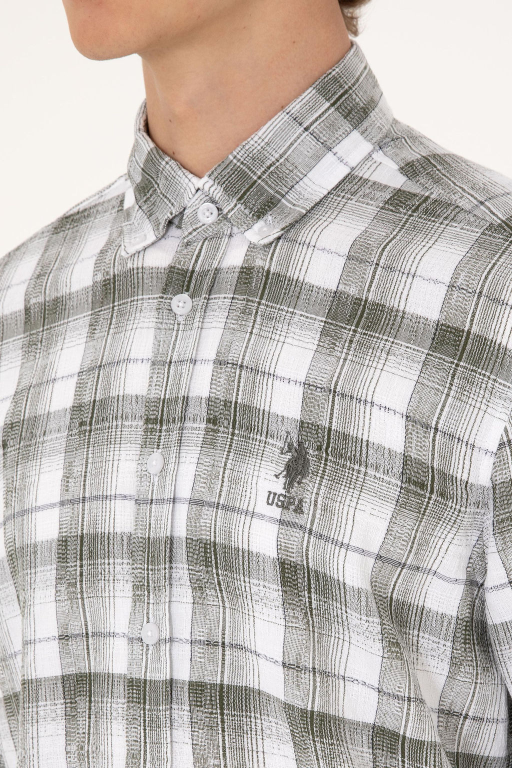 Erkek Ye_il Uzun Kollu G_mlek Sepette S_rpriz _ndirim - U.s. polo assn фото 7