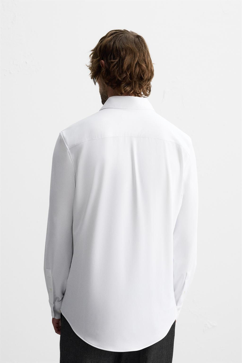 TEXTURED STRETCH SHIRT - Zara фото 3