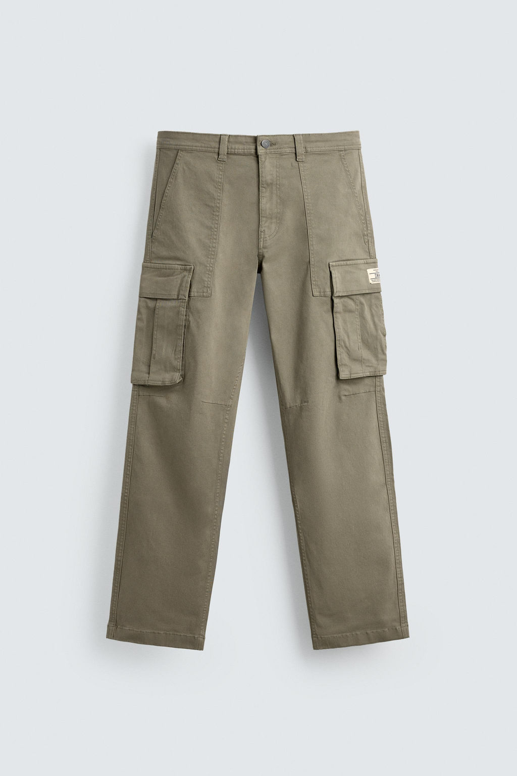 RELAXED FIT CARGO TROUSERS - Zara фото 15