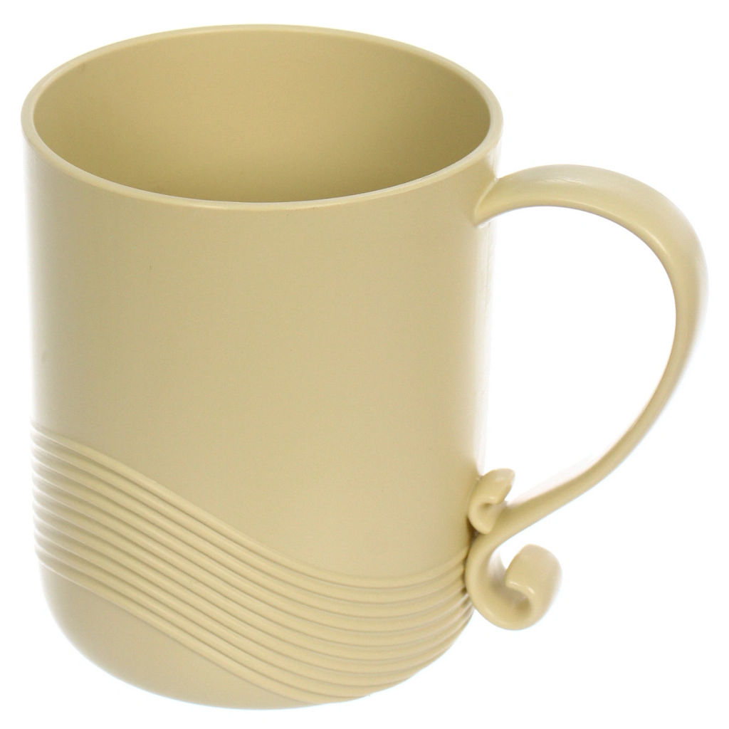 Цена за 2 шт. Кружка пластиковая 520мл "Волна", микс цветов