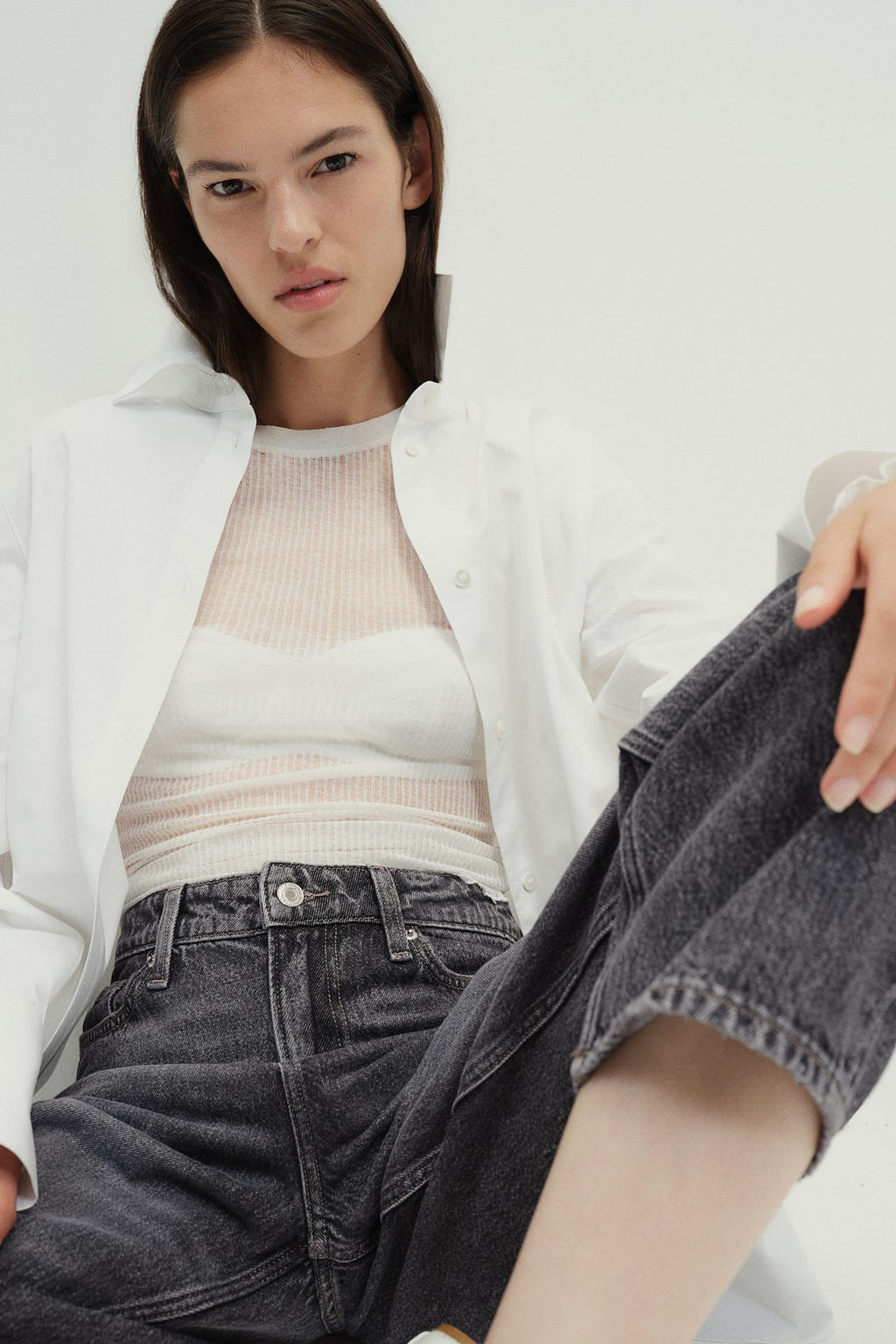 Barrel High Jeans - H&m фото 2
