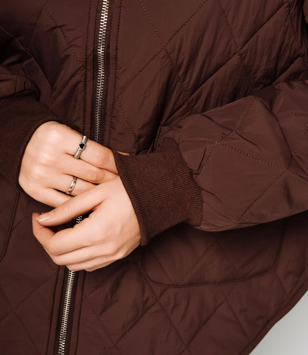 Куртка #КТ733, шоколадный - Dommod фото 5
