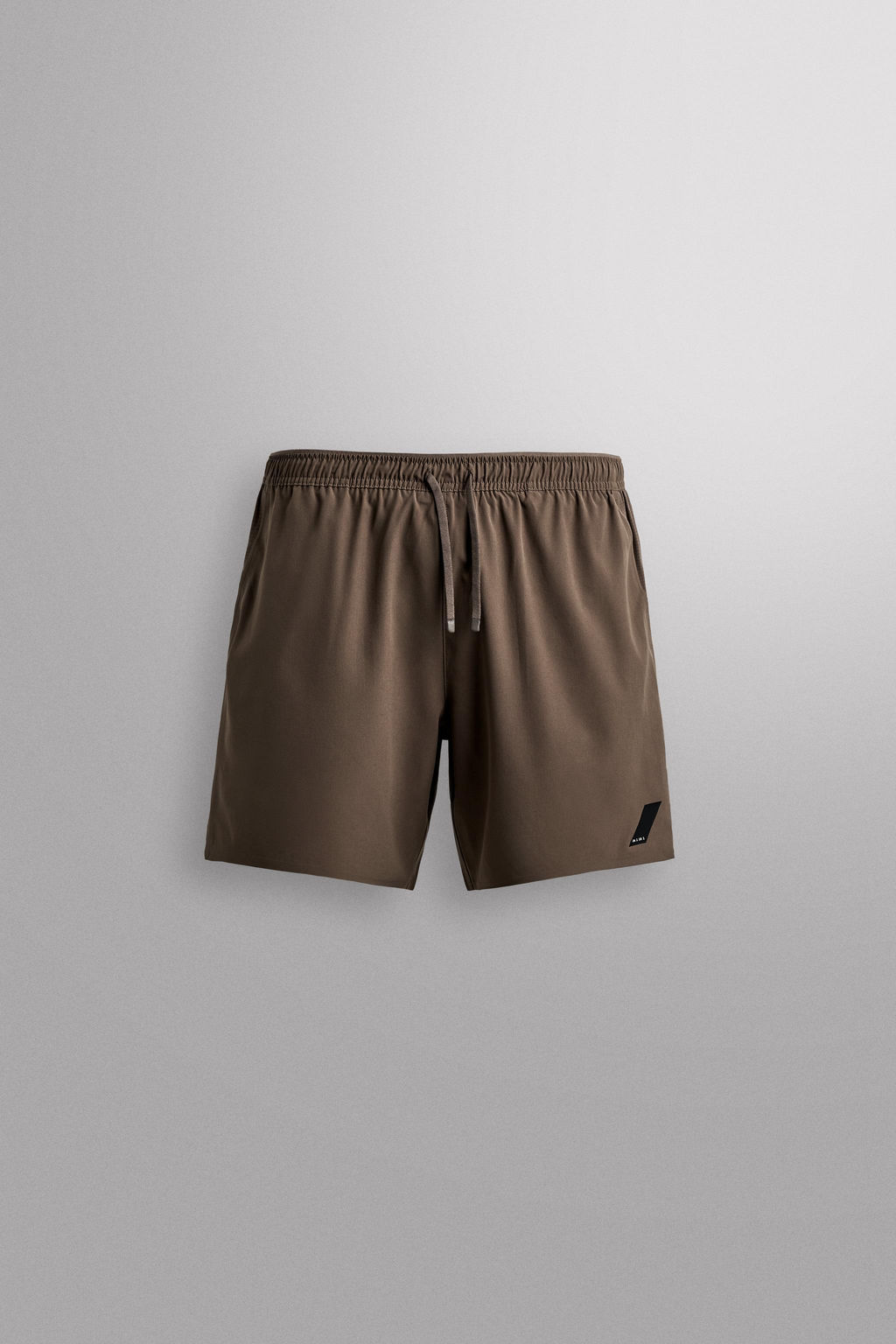 PANTALONES CORTOS B?SICOS ENTRENAMIENTO / Gris topo - Zara фото 7