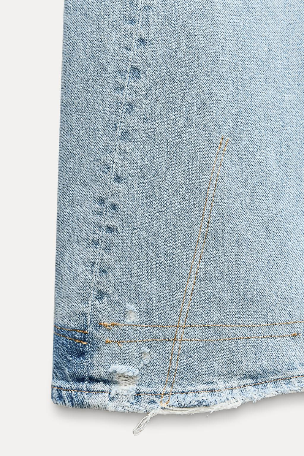 TRF SLOUCHY CURVE LEG JEANS - Zara фото 12