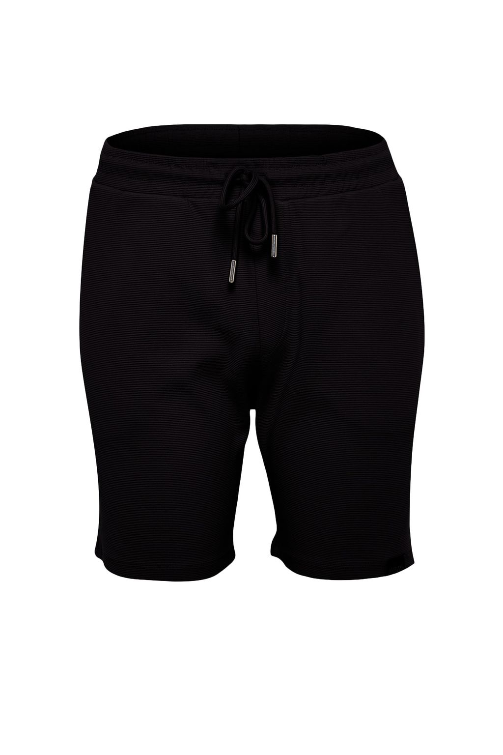 Siyah Regular %100 Pamuklu Fit Dokulu Sort & Bermuda TMNSS23SR00032