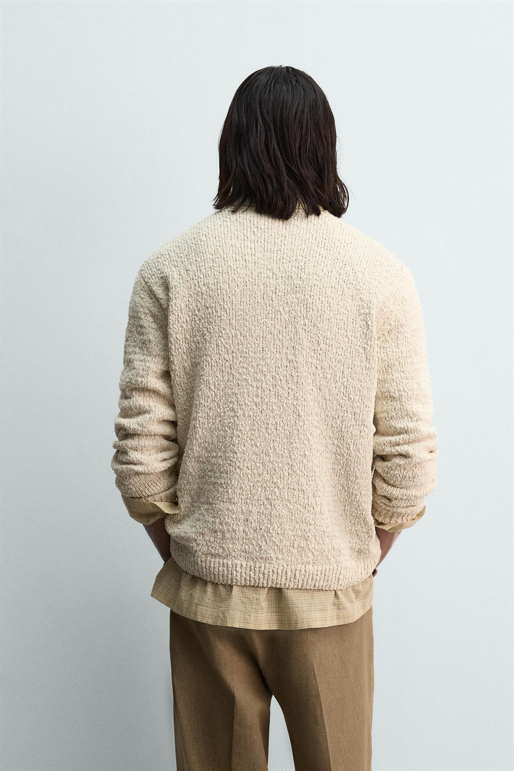 IRREGULAR TEXTURED JUMPER - Zara фото 10