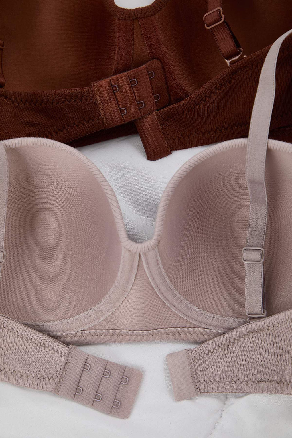 Siyah-Yesil 2li Kaskorse Balenli Duz Sabit Kap Balconette Sutyen THMAW26SU00006 - Trendyolmilla фото 16