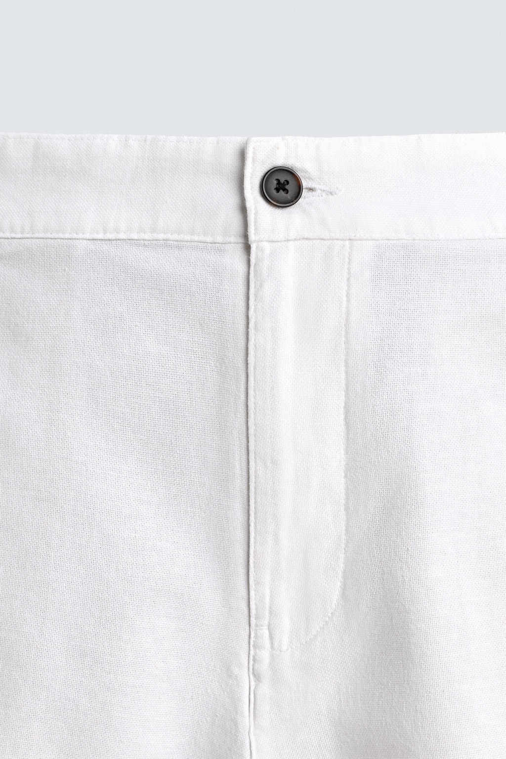 BERMUDA REGULAR FIT ESTRUCTURA / Blanco - Zara фото 9