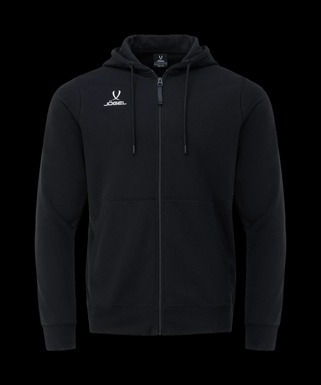 Худи на молнии JOGEL ESSENTIAL Cotton Zip Hoodie, черный  фото 2