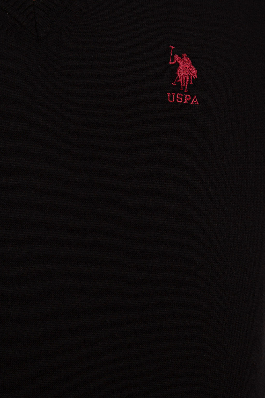 Erkek Siyah Basic Kazak - U.s. polo assn фото 9