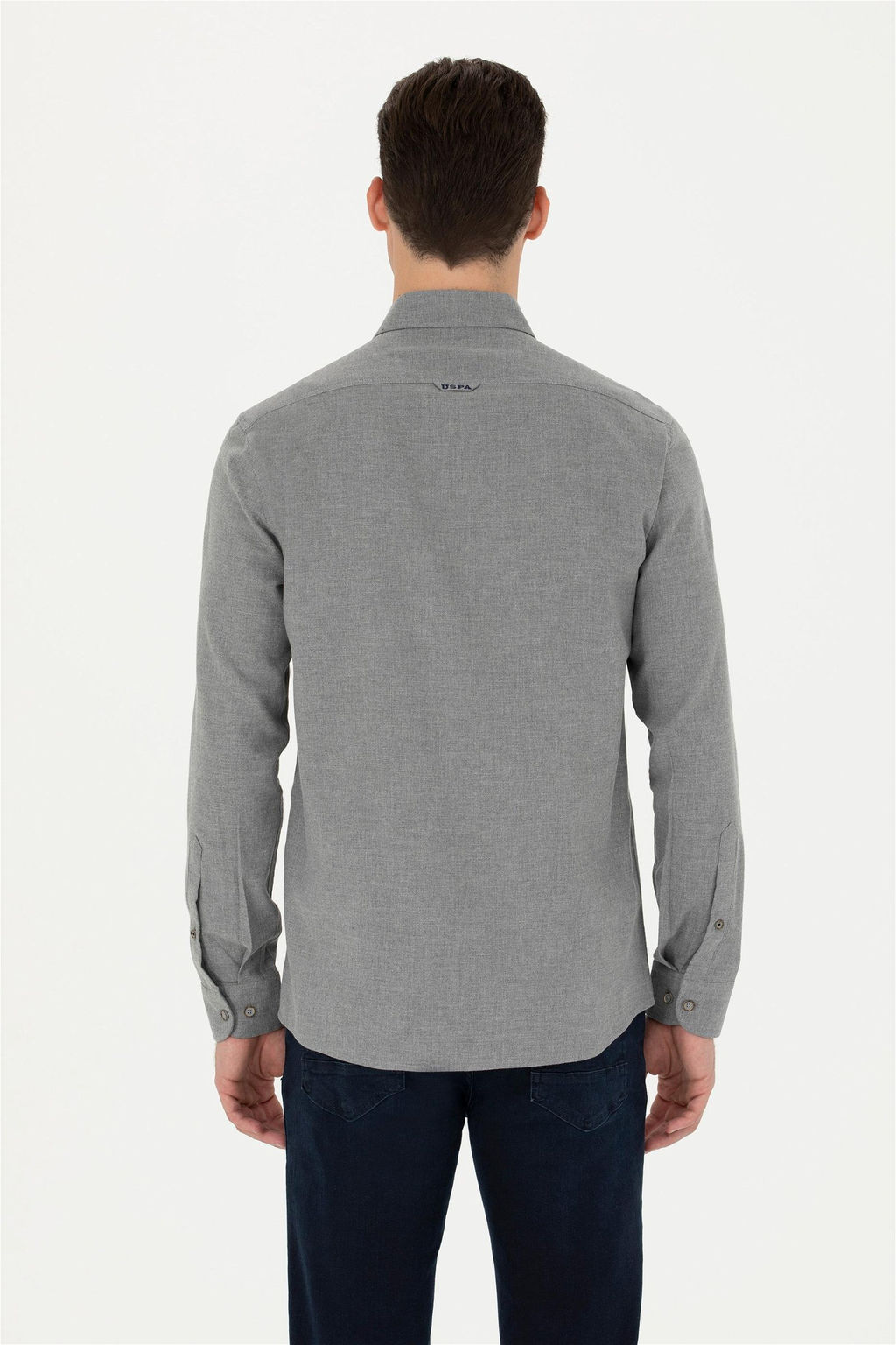 Мужская базовая рубашка из норки с длинным рукавом Неожиданная скидка в корзине - U.s. polo assn фото 5