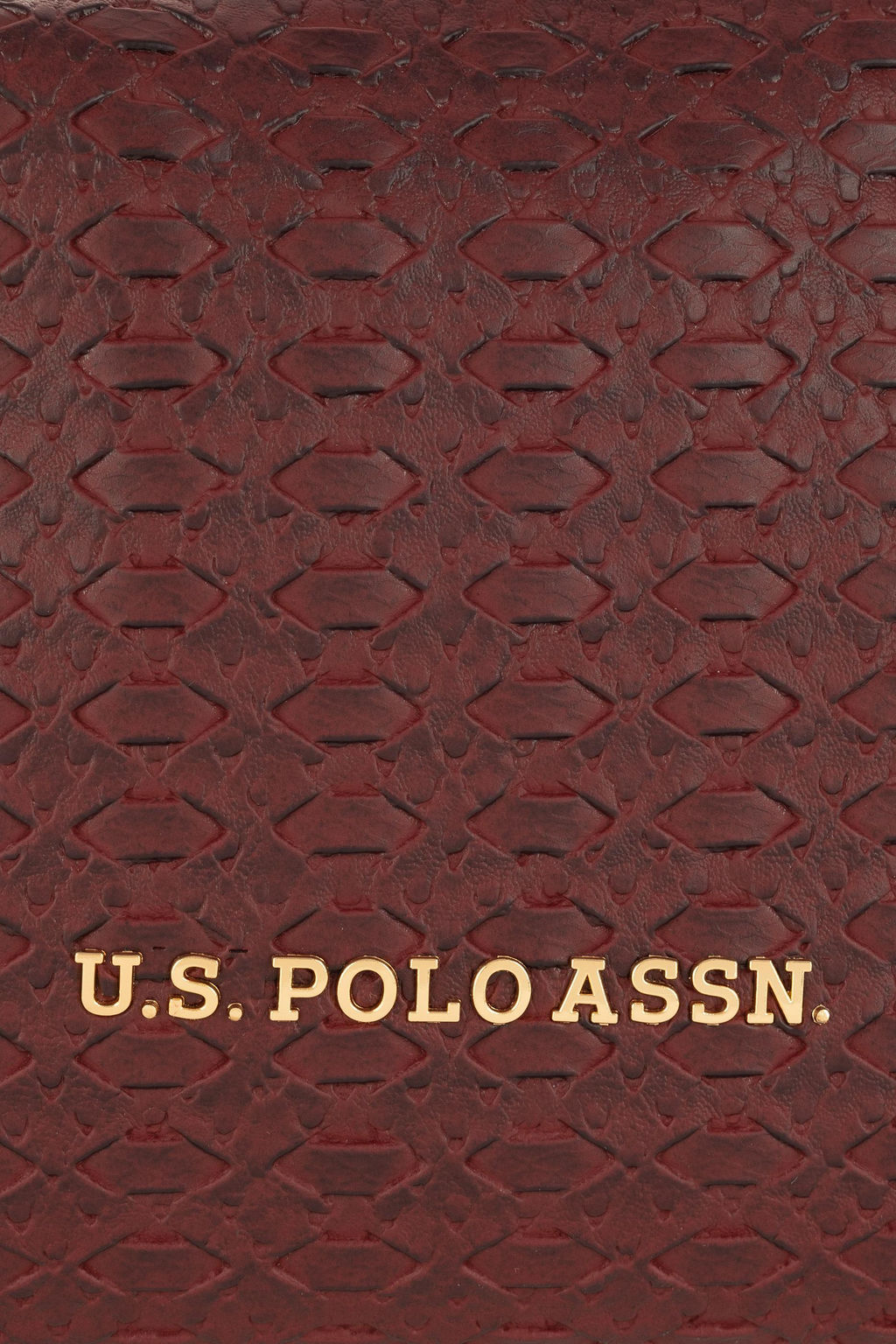 Женская бордовая красная сумка через плечо Неожиданная скидка в корзине - U.s. polo assn фото 7