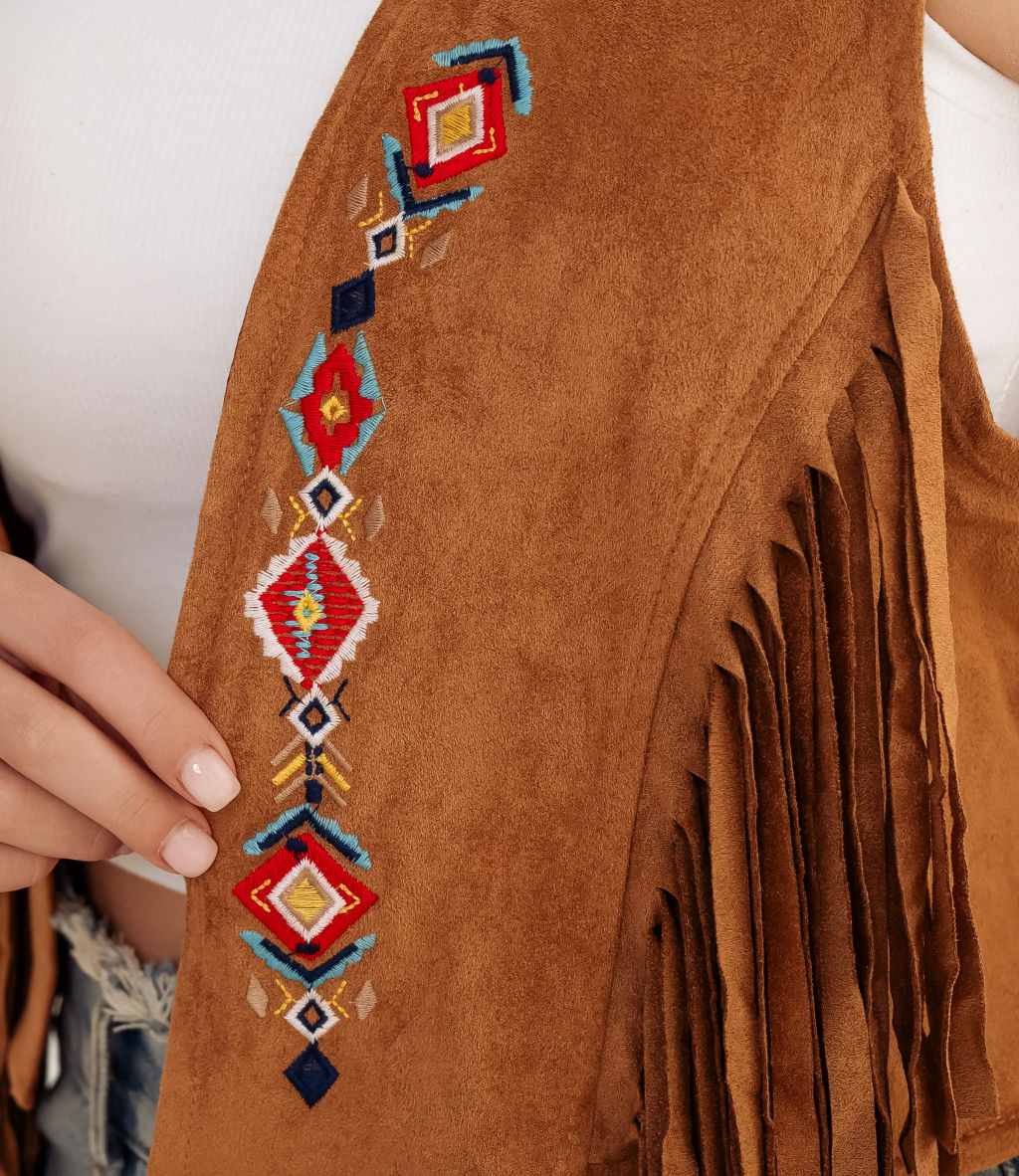 Жилет #КТ88079, коричневый - Dommod фото 5