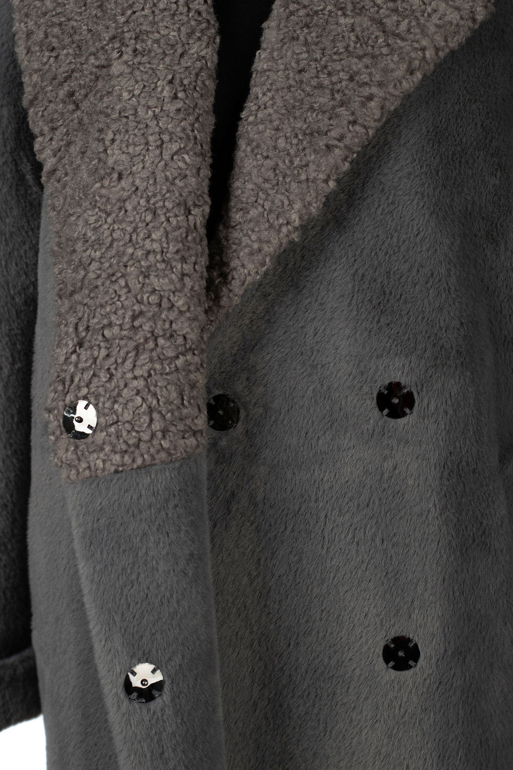 02-3192 Пальто женское утепленное (пояс) - El podio фото 13