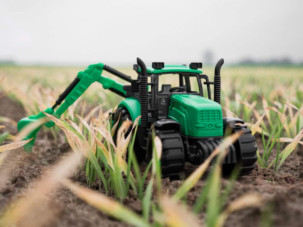 Экскаватор Прогресс инерционный (зелёный) (в лотке) - Полесье фото 11