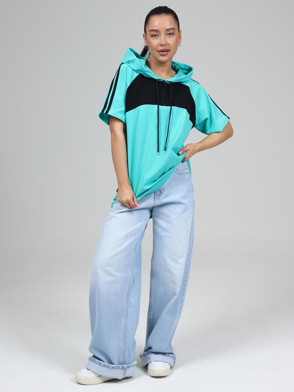 IV-CAPRIZ Планка - футболка белый  фото 34