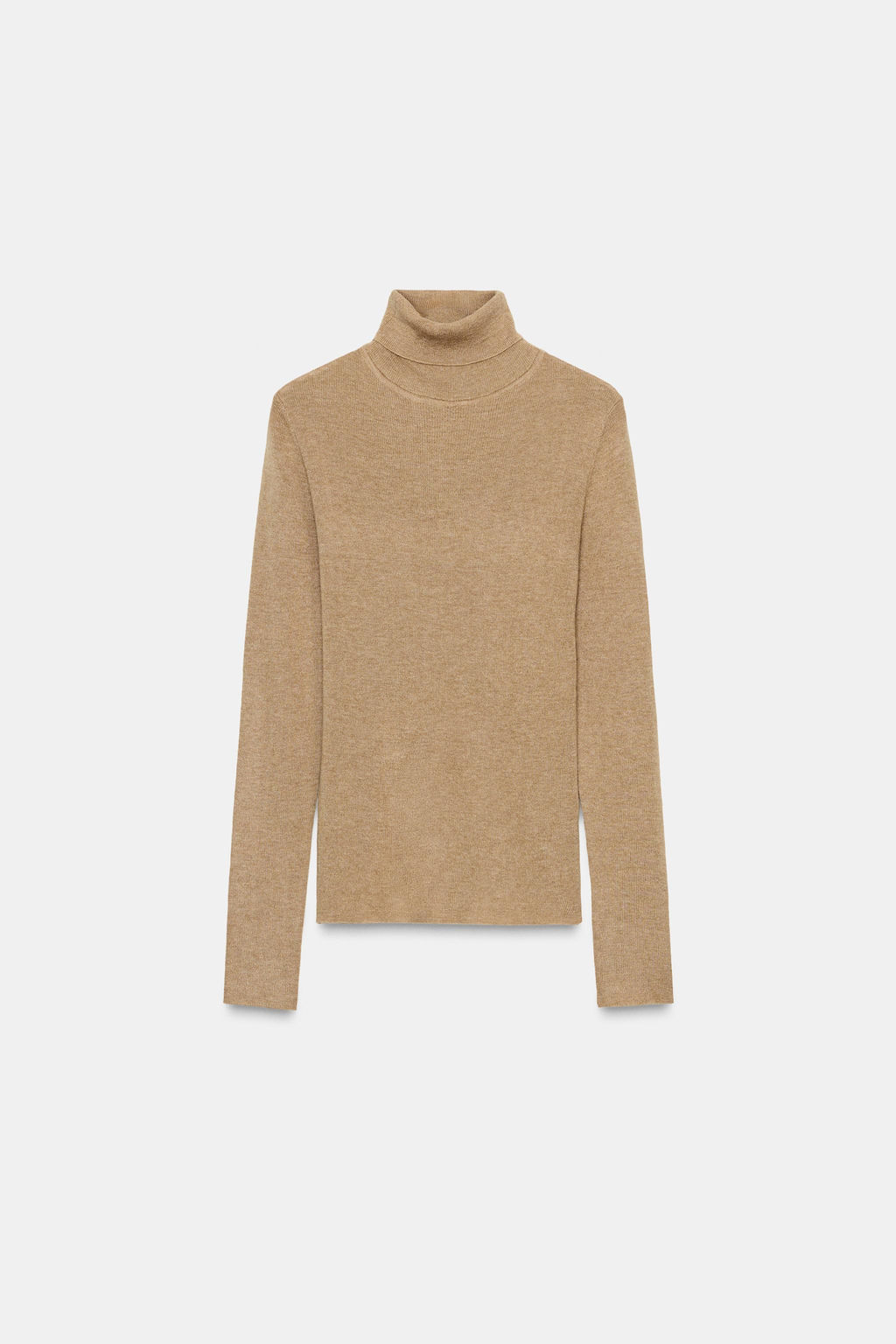 WOOL HIGH NECK SWEATER - Zara фото 5