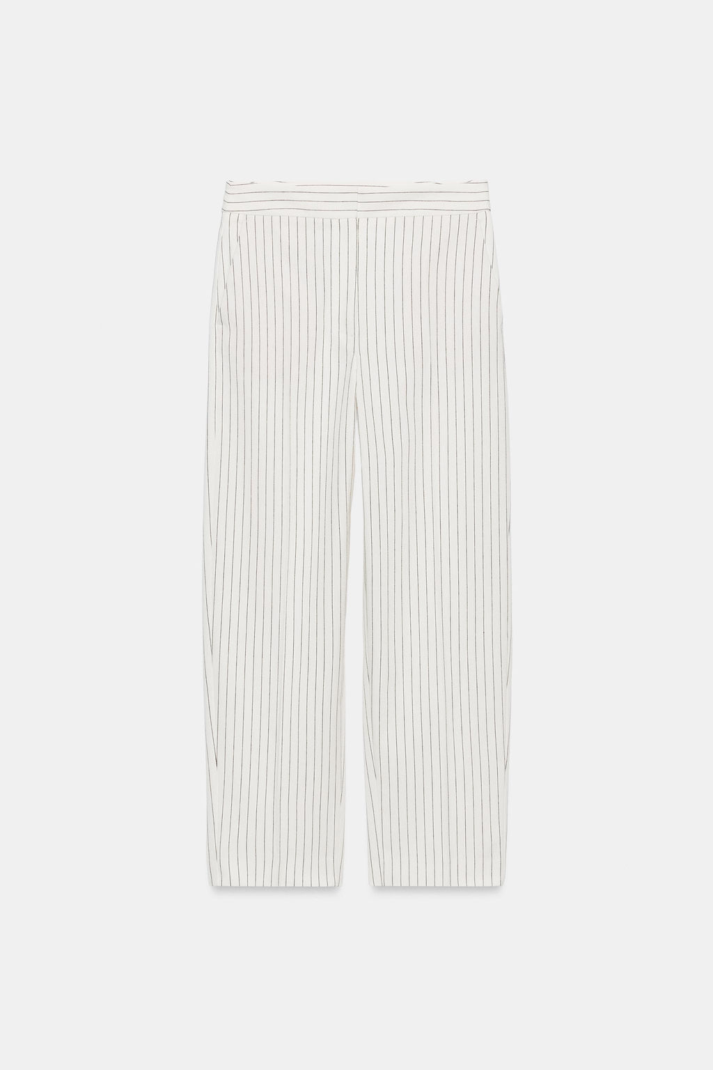 PANTAL?N RAYA DIPLOM?TICA / Crudo / Negro - Zara фото 5