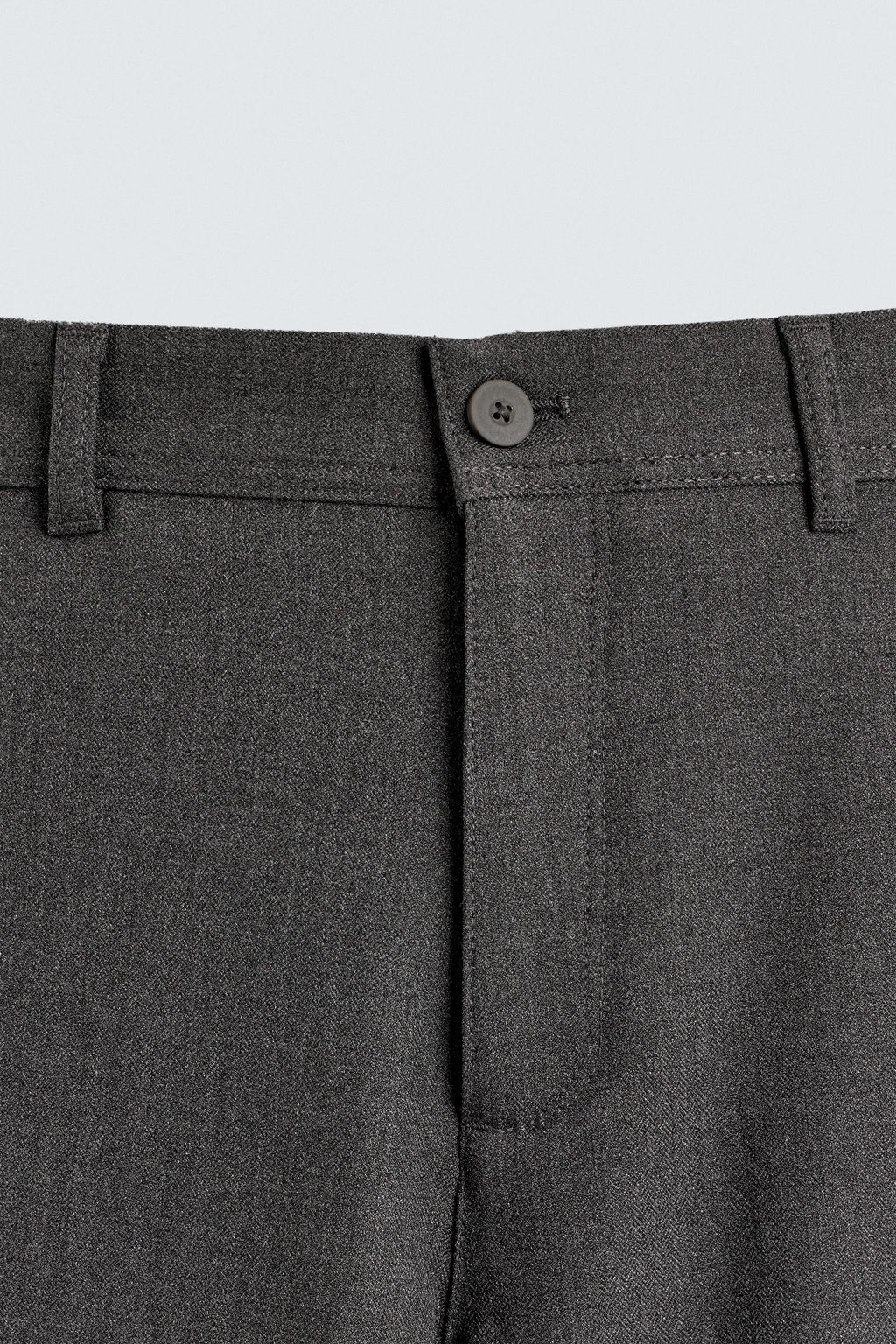 PANTAL?N CHINO ESTRUCTURA CONFORT / Gris / Natural - Zara фото 8