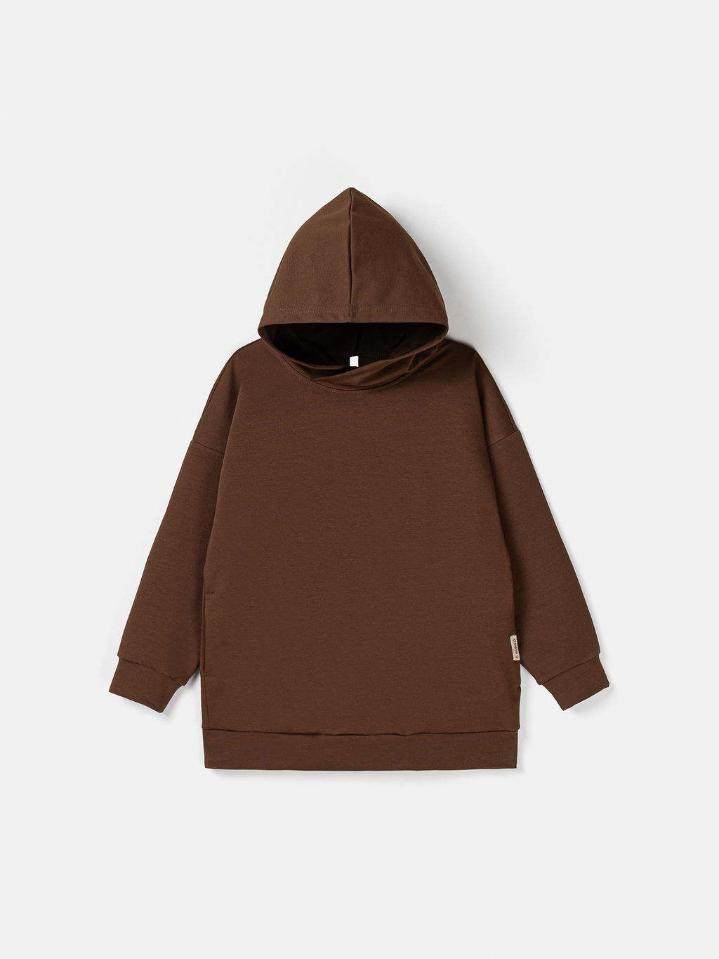 Худи оверсайз облегченное "Шоколад" 7+