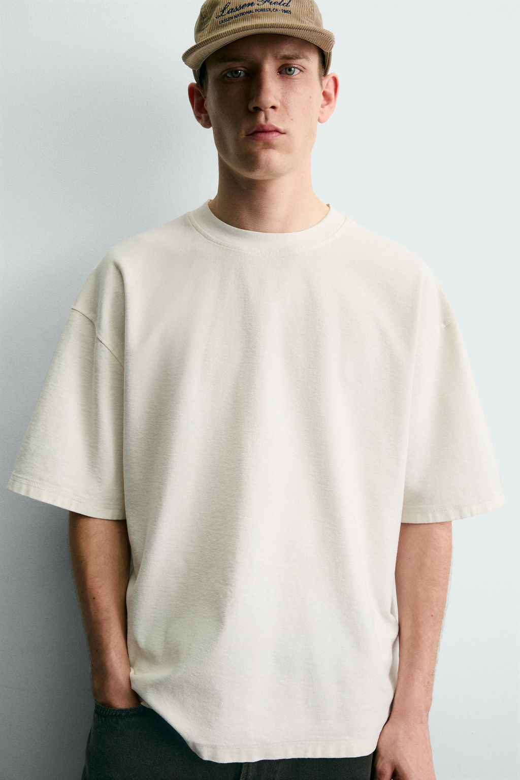BASIC BOXY FIT T-SHIRT - Zara фото 12
