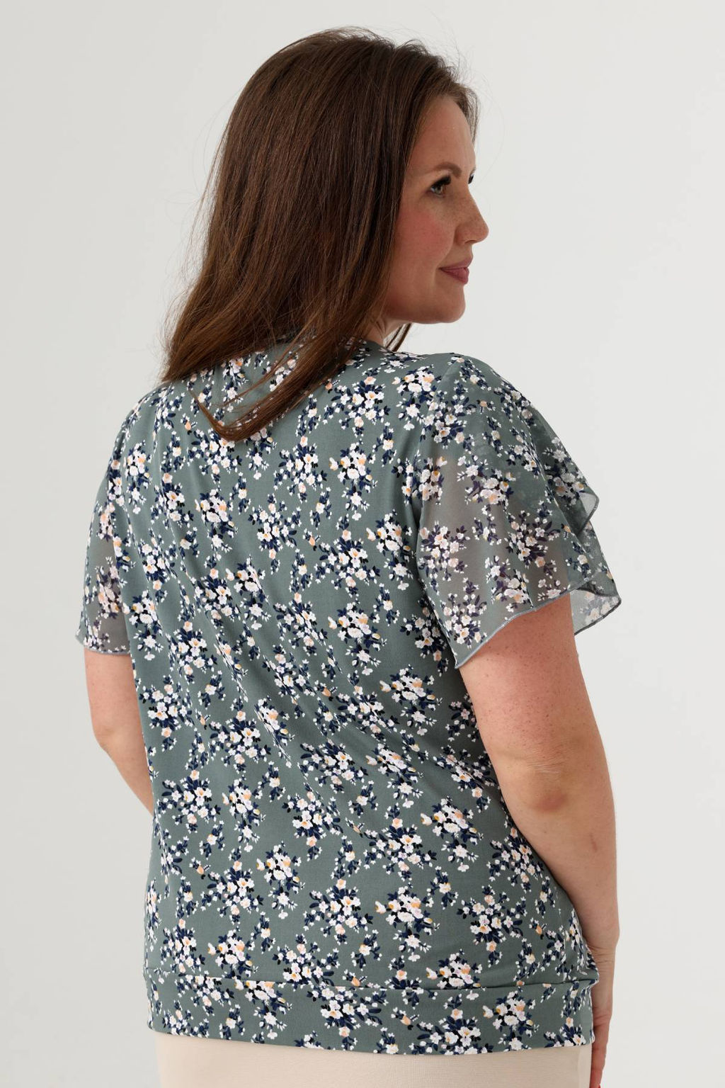 Блузка женская 7072/03/Хаки