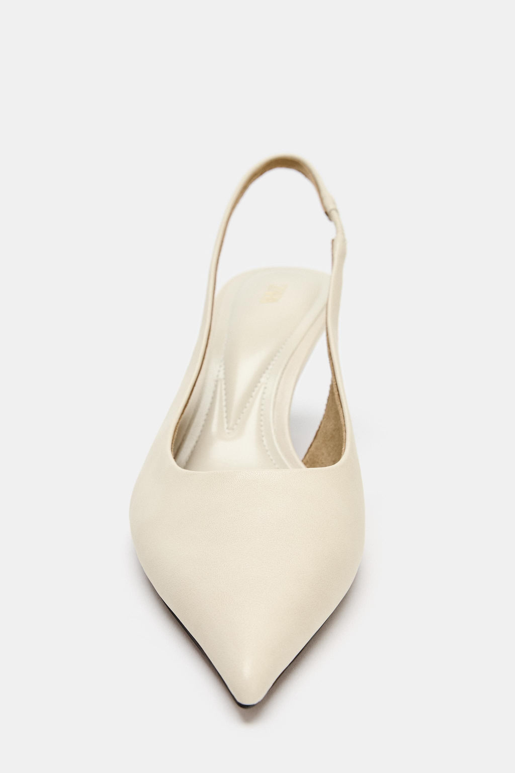 ZAPATO DESTALONADO TAC?N / Blanco Crudo - Zara фото 5