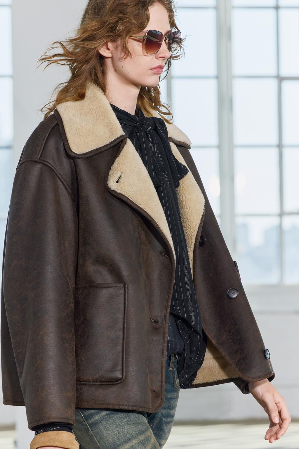 DOUBLE-FACED JACKET ZW COLLECTION - Zara фото 27