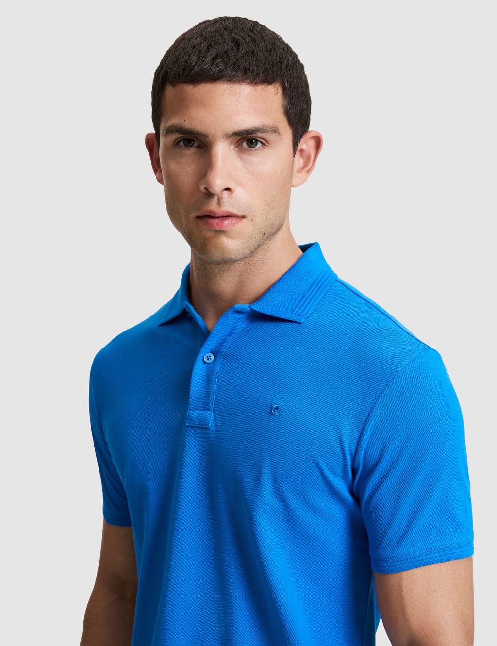 Sax Slim Fit %100 Pamuk D__meli Polo Yaka Basic Ti__rt