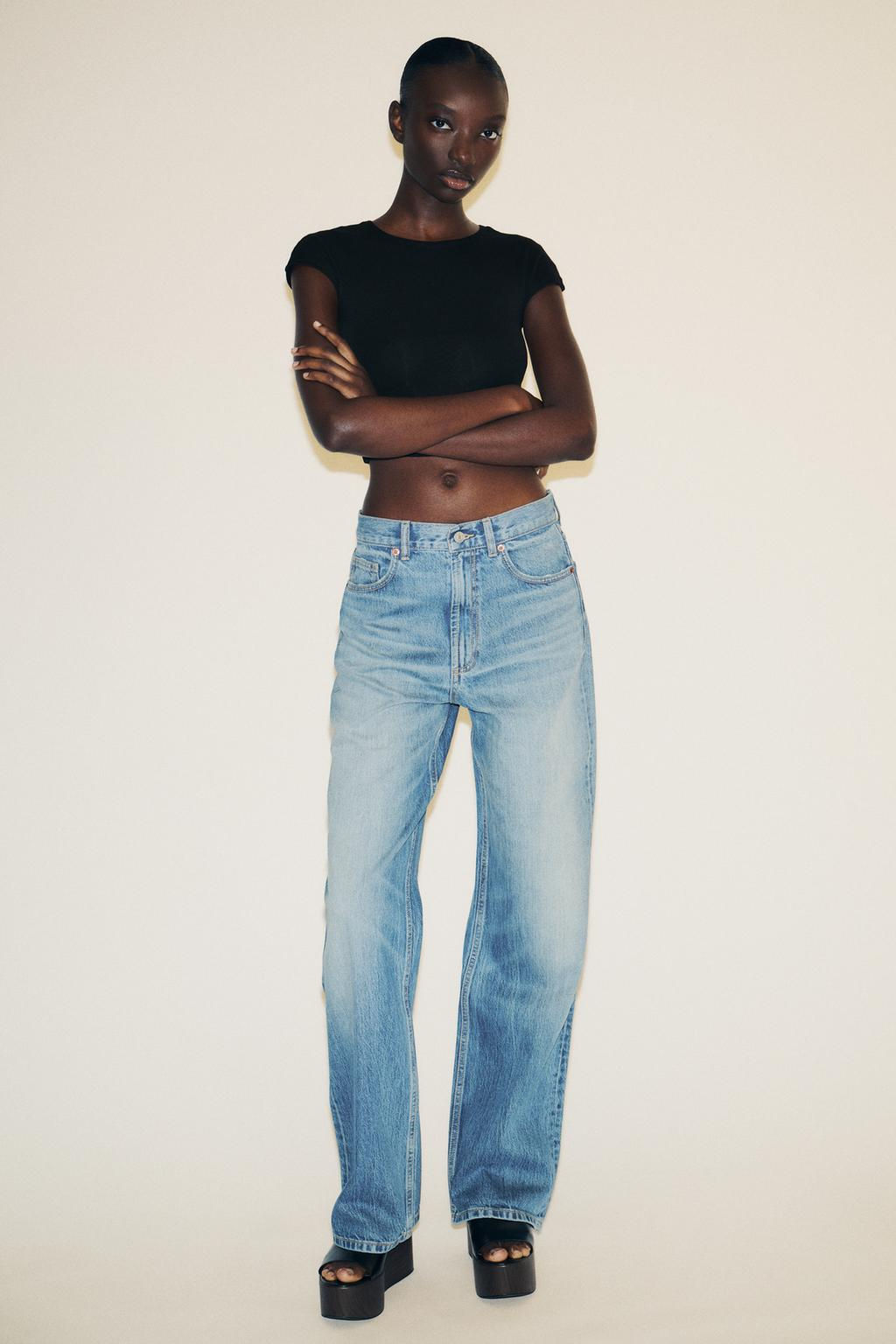COTTON MODAL CROP T-SHIRT - Zara фото 11