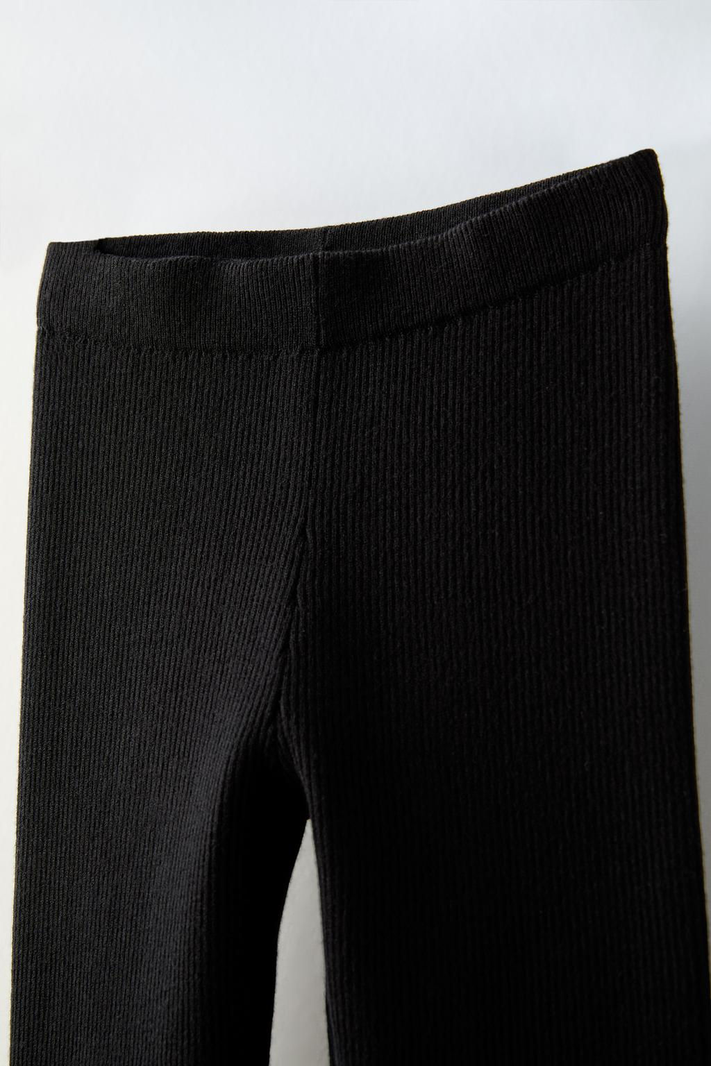 RIBBED LEGGINGS - Zara фото 4