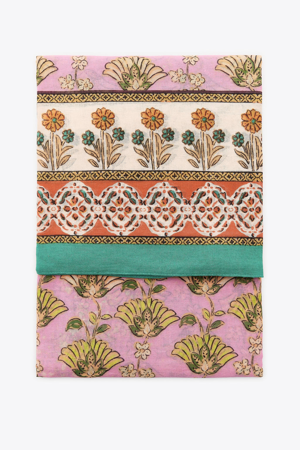PRINTED SCARF WITH COTTON - Zara фото 4