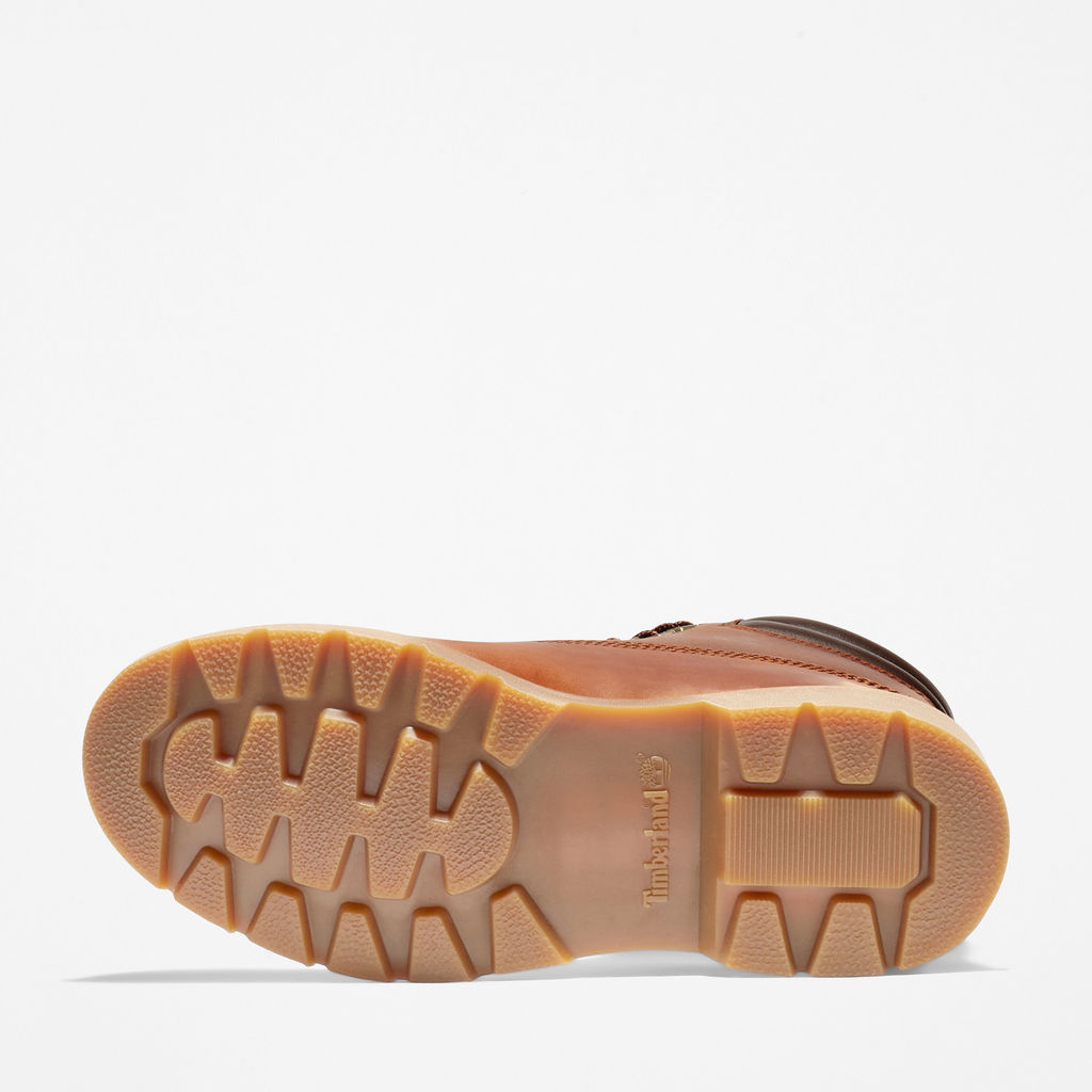 Ботинки Timberland 6 Inch Linden Woods WP коричневые  фото 5