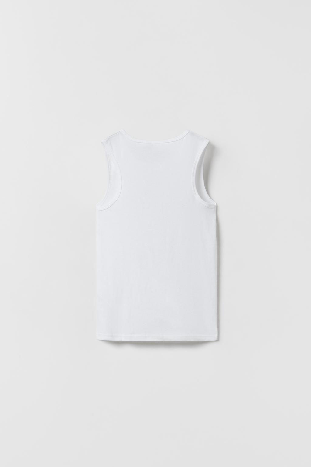 AGES 6-14/ 2-PACK OF BASIC T-SHIRTS - Zara фото 3