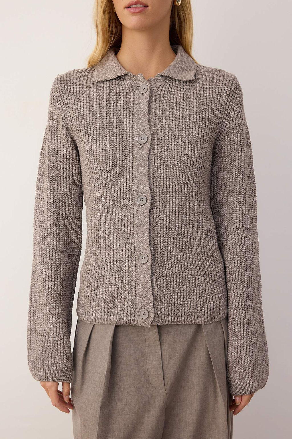 Lacivert More Sustainable Basic Polo Yaka Triko H?rka TWOAW26HI00126 - Trendyolmilla фото 13