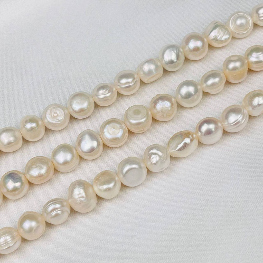 Бусины для украшений из белого Жемчуга 35 см