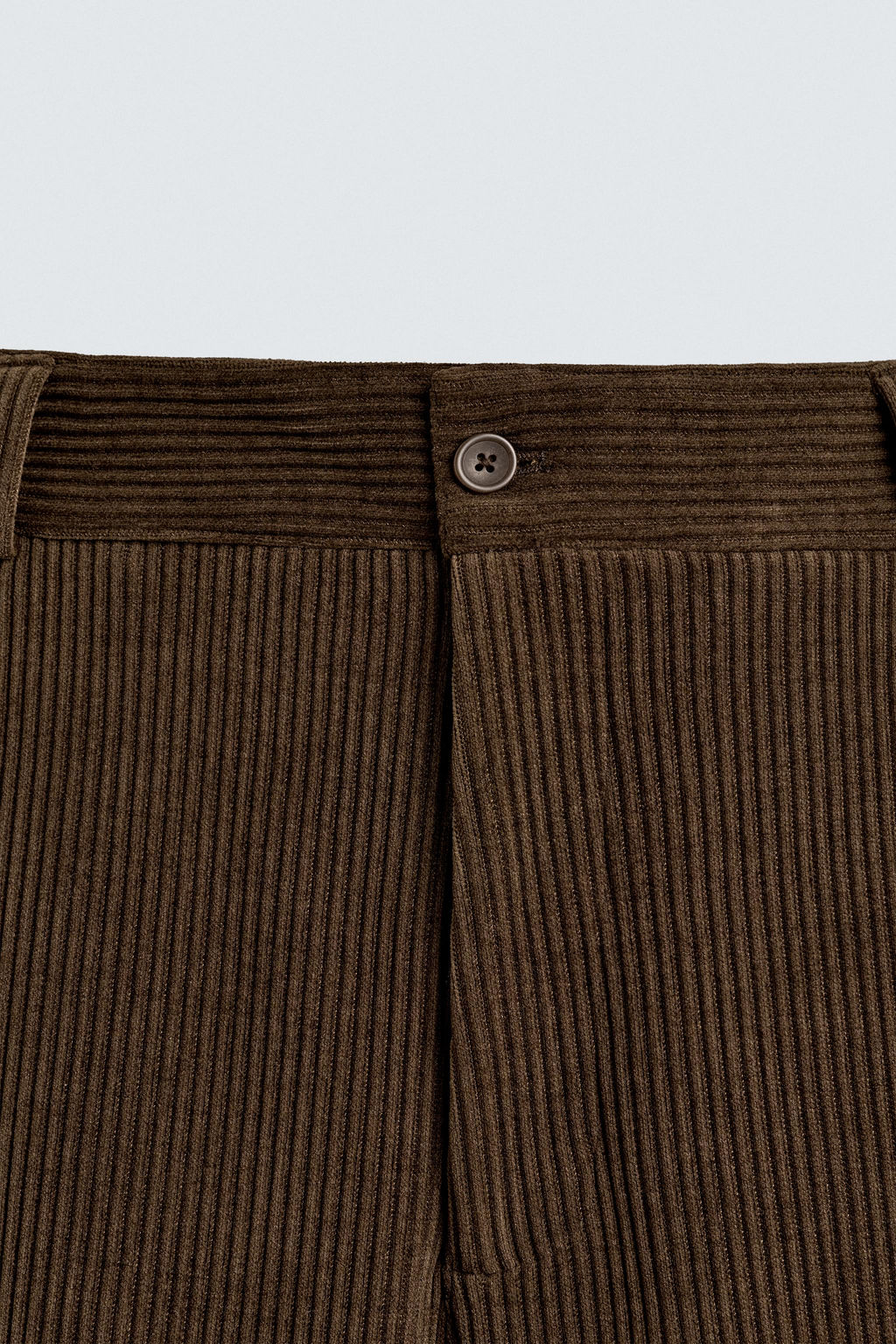 WIDE-LEG CORDUROY TROUSERS - Zara фото 9