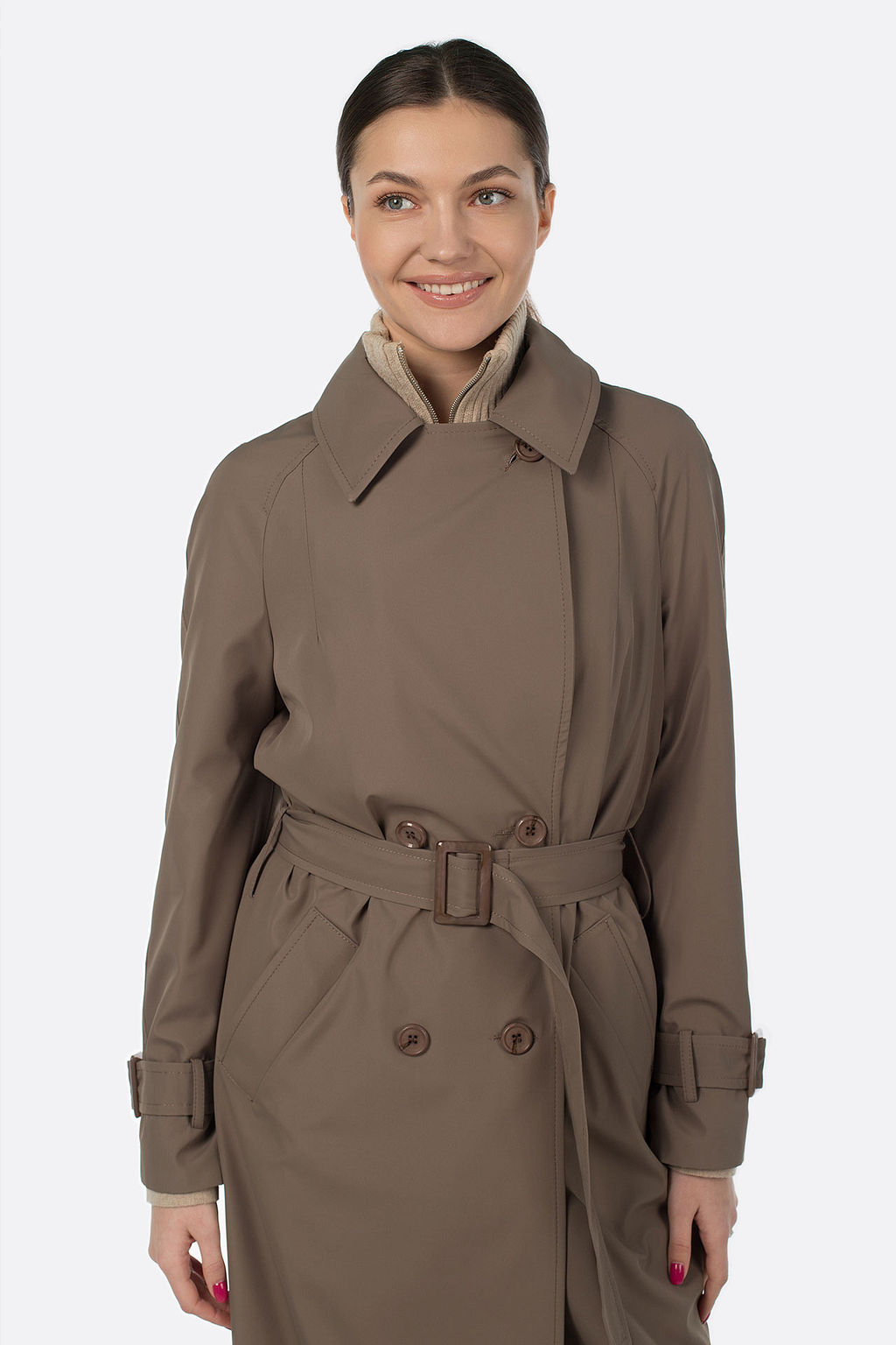 03-3249 Плащ женский (пояс)