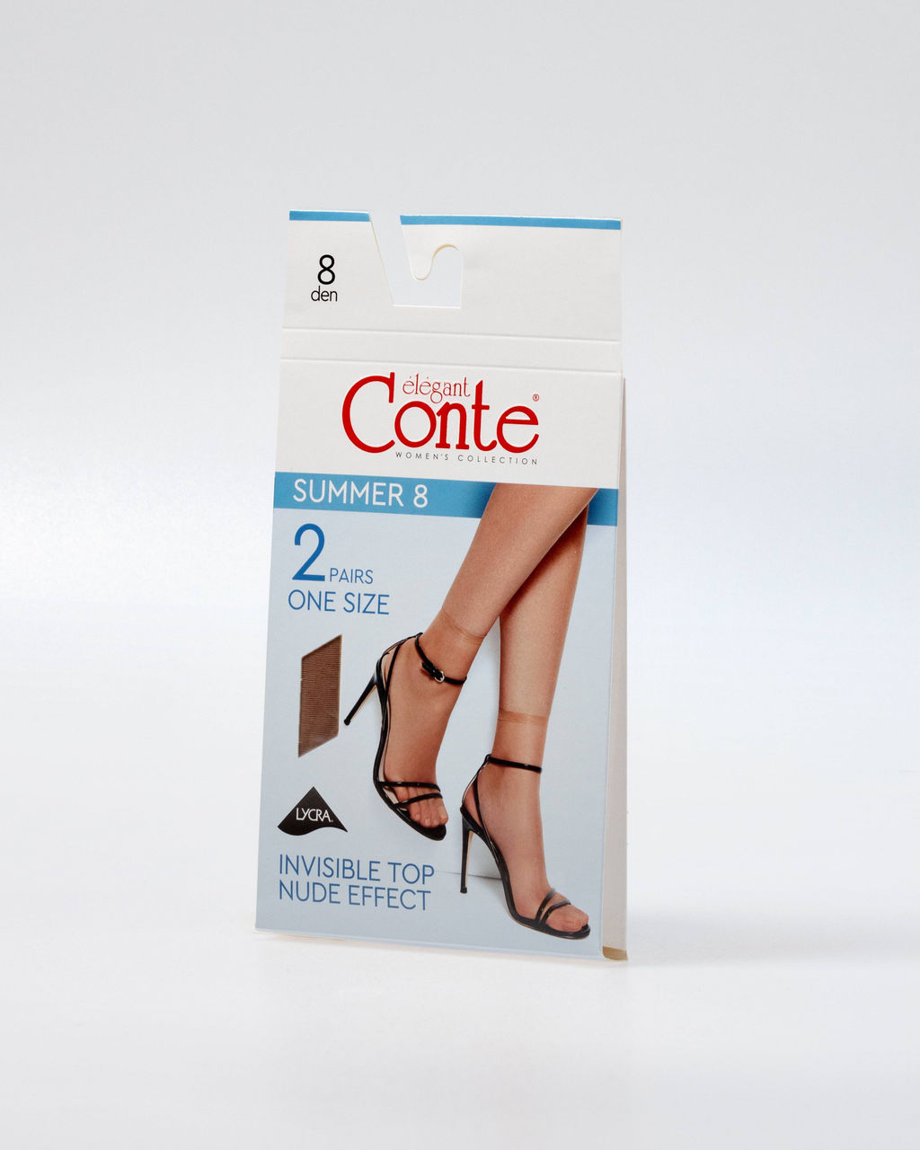 Цена за 2 пары. Носки Классические CONTE SUMMER 8 (2 пары) Носки женские natural - Conte elegant фото 2