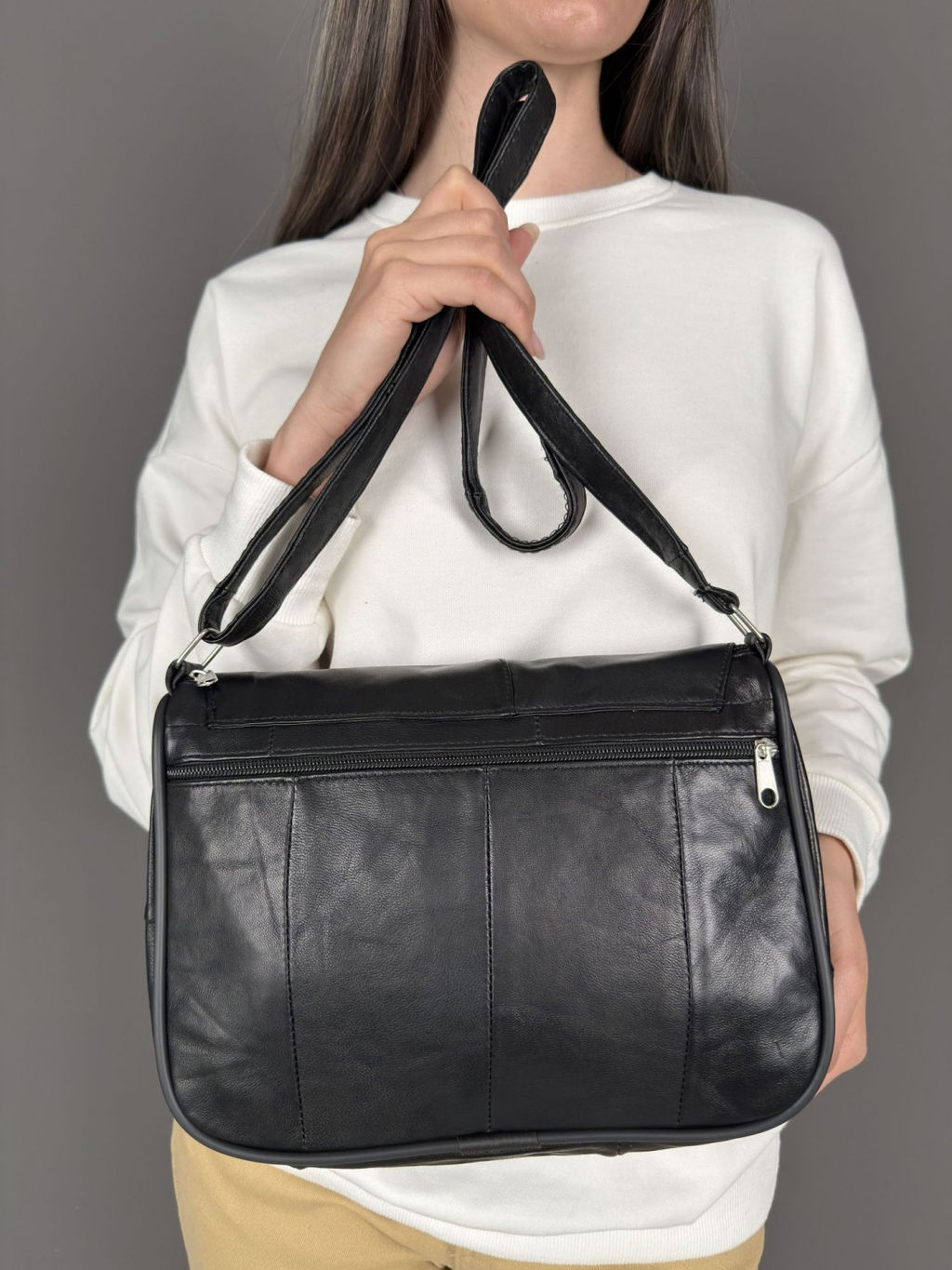 Сумка женская из телячьей кожи