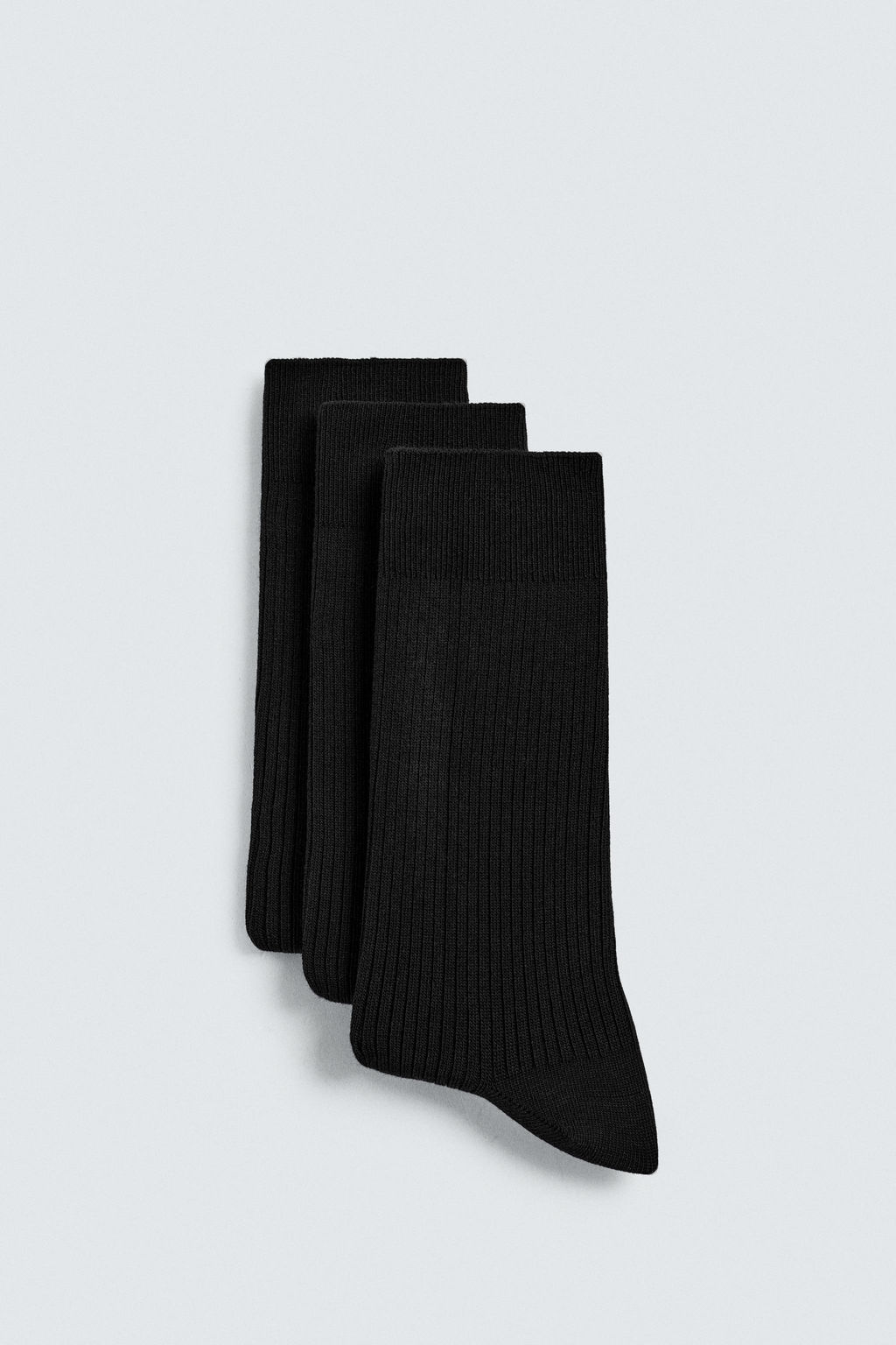 3-PACK OF RIBBED SOCKS - Zara фото 2