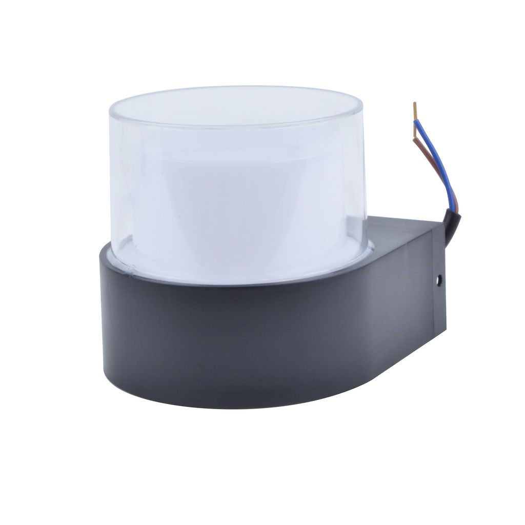 ULU-P21A-5W/4000K IP65 BLACK Светильник светодиодный уличный. Архитектурный накладной. Белый свет (4000K). Корпус черный. TM Uniel