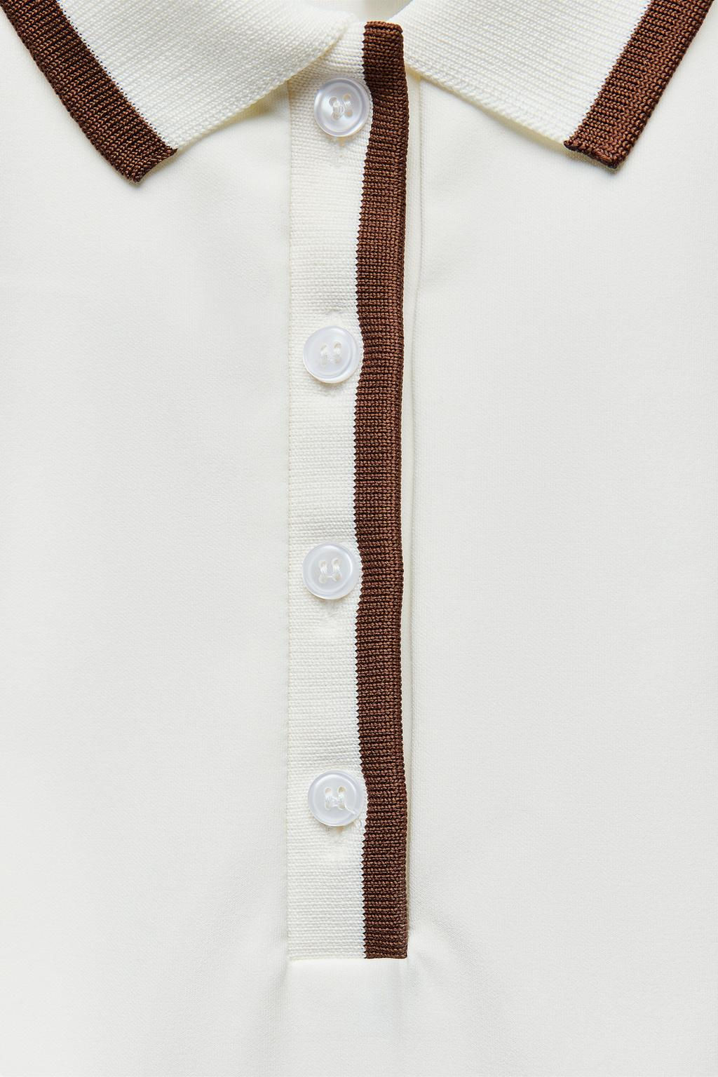 RIBBED SHORT DRESS - Zara фото 6